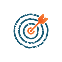 Illustration of a bullseye
