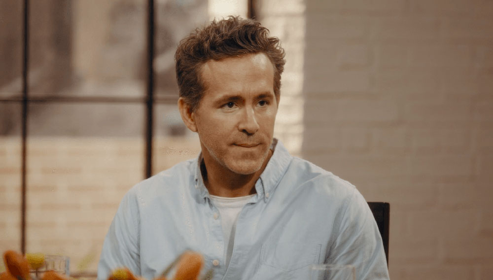 Close-up of Ryan Reynolds